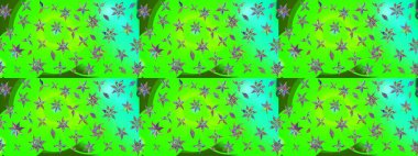 Şirin çiçek elementleri. Düz Çiçek Elementleri Tasarımı. Raster illüstrasyonu. Renkli Bahar Teması eskiz kalıbı. Çizim deseni Modaya uygun kumaş deseni.