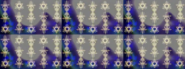 Güzel soyut kar tanesi raster tasarımı. Yeni yıl kar tanesi. Düz kar karalama ikonları, kar taneleri gri, mavi ve mor renkli siluetler Noel afişi için, kartlar.