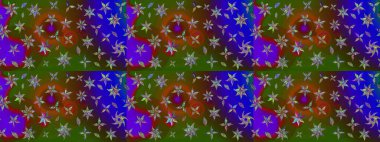 Yumuşak, bahar çiçekli arka plan. Yeşil renkli çiçekler. Raster çiçek desenli ve çiçekli..