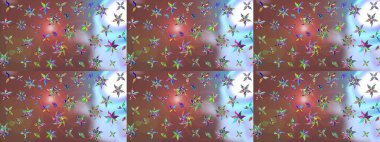 Şirin çiçekli, desenli, kahverengi renkli bir eskiz deseni. Tekstil için suluboya eskiz deseni. El çizimi çiçek çizimi deseni (fayans)).