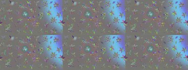 Eskiz Vintage Çiçek Deseni. Raster Kalça dokusu deseni.