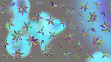 Şık moda için şablon yazdırır. Çiçekli bahar çiçek arka plan. Rengarenk illüstrasyon. Küçük renkli çiçekler. Raster şirin desende küçük çiçek.