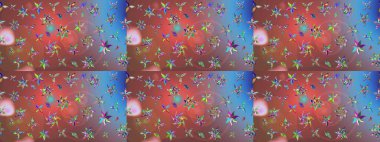 Sabıka fotoğraflarında, bebek kıyafetlerinde, duvar kâğıtlarında, paket kutularında falan kullanılabilir. Zarif, parlak ve eskiz pembe çiçek deseni tasarımı.