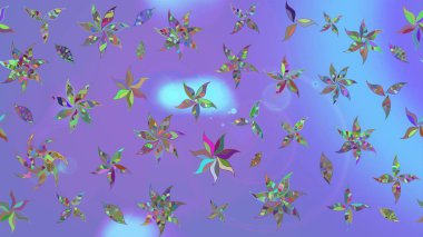 Eski usul. Tomurcukları papatya çiçekleri olan sevimli bir çiçek deseni. Eskiz geçmişi. Raster illüstrasyonu. Miles Fleur, süslü püslü bir süs. Kumaş, tekstil ve duvar kağıdı baskısı için..