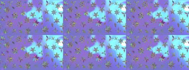 Çizim çiçek deseni duvar kağıdı, web sitesi arka planı, ambalaj kağıdı, davetiye, broşür, afiş veya web sitesi için kullanılabilir. Parlak elementlerin. El çizimi Raster illüstrasyonu.