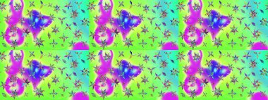 Yumuşak fayans. Raster 'ın taze dokusu. Yumuşak pamuk tasarımı. Paketleme, tekstil, duvar kâğıdı için çiçek eskizi. Klasik çiçek deseni.