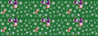 Robot resim. Moda baskıları için zarif bir şablon. Küçük çiçekte güzel bir desen. Küçük renkli çiçekler. Motley illüstrasyonu. Çiçekli bahar çiçekleri.