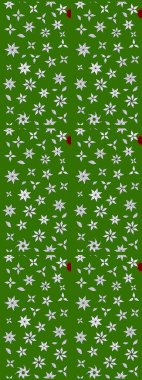 Parlak renkli çiçekli ve yeşil yapraklı harika bir çiçek deseni. Halk tarzı. Modern çiçek arkaplanı. Moda baskıları için zarif bir şablon.