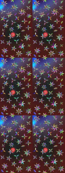 Çiçek kompozisyonu. Raster deseni. Çiçek arkaplan. - Mor çiçekler. Çiçek kolajı. Küçük çiçekte güzel bir desen var. Doğa.