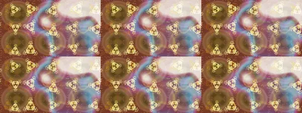 Soyut etnik raster çizim kalıbı. Arkaplan dokusu, duvar kağıdı, kahverengi renkli çiçek teması. Kabile sanatı boho baskısı, klasik çiçek arkaplanı.