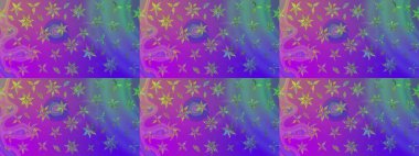 Nazik, narin çiçek arkaplanı. Mor renkli çiçekler. Raster çiçek desenli ve çiçekli..