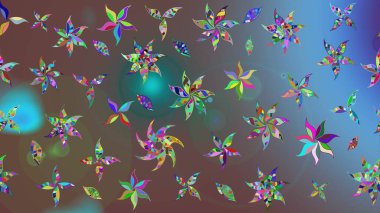 Kahverengi renkli çiçekler. Çiçek desenli eskiz. Tişört baskısı için çiçek boyama rasteriName.