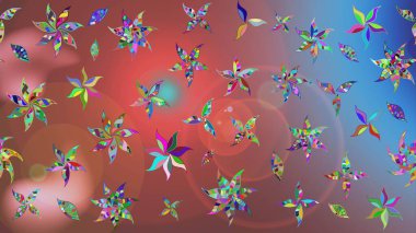 Yumuşak, bahar çiçekli arka plan. Pembe renkli çiçekler. Raster çiçek desenli ve çiçekli..