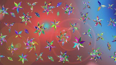 Kartlar, davetiyeler, tarih kartları ve daha fazlası için kullanılabilir. Büyük bir çiçek boyası seti. Raster şirin suluboya çiçek deseni çizimi.