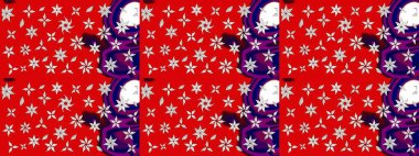 Yapraklı çizim şekli. Poster ya da kapak için arka plan. Davetiye ve kartpostal tasarımı için dekoratif çiçek unsurları. Tekstil için figür. Sevimli zarif çiçekler Raster illüstrasyonu.