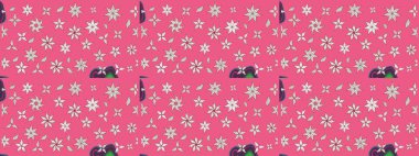 Raster deseni. Suluboya etkisi. Botanik çizim kalıbı. Organik elementler.