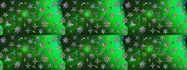 Halk tarzı. Parlak renkli çiçekli ve yeşil yapraklı harika bir çiçek deseni. Modern çiçek arkaplanı. Moda baskıları için zarif bir şablon.