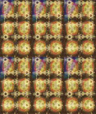 Raster illüstrasyonu. Güzel kumaş deseni. Bahar çiçekli güzel bir çiçek deseni..