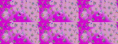 Raster şirin suluboya çiçek desenleri çiziyor. Büyük bir çiçek boyası seti. Kartlar, davetiyeler, tarih kartları ve daha fazlası için kullanılabilir.