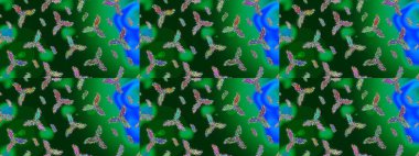 Raster illüstrasyonu. Düz dizayn. Kar tanesi ikonu, izole edilmiş. Raster kar tanesi ikonu. Renkli arka planda kar taneleri.