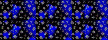 Şirin çiçek elementleri. Taslak desenli, modaya uygun kumaş deseni. Raster illüstrasyonu. Düz Çiçek Elementleri Tasarımı. Renkli Bahar Teması çizim şablonu.