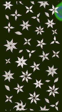 Kızılderili desenli desenli desenli şal deseni. Etnik Mandala süsü. Raster Henna dövme stili. Tekstil, tebrik kartı, boyama kitabı, telefon kılıfı baskısı için kullanılabilir.