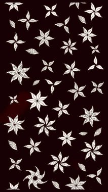 Nakış desenli çiçek deseni. Renkli grunge, soyut arkaplanı kolosiyah çiçeklerle süslüyor. İzler, kumaş, duvar kağıtları, tekstil için raster dokusu.