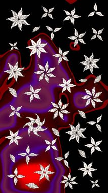 Suluboya desenli çiçek deseni. Dekorasyon ve tasarım için güzel bir desen. Moda baskısı. Çiçeğin suluboya çizimlerinin mükemmel deseni. Ayarlanmış.