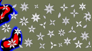 Güzel kumaş deseni. Güzel suluboya yaz çiçekleri deseni..