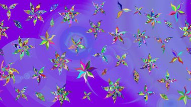 Tekstil veya kitap kapakları, imalat, duvar kağıtları, baskı, hediye paketi ve yapıştırma kitabı için çiçek eskizi geçmişi. Raster illüstrasyonu. Küçük ölçekli çiçeklerdeki basit sevimli desen.