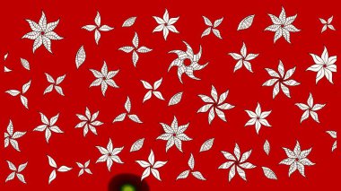 Çiçekli çiçek deseni, suluboya. Küçük çiçekte güzel bir çiçek deseni var. Raster deseni.