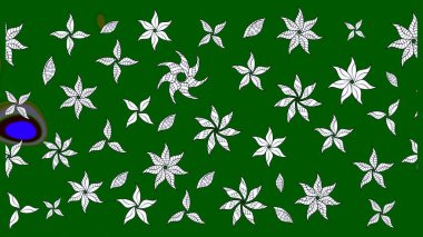 Renkli Bahar Teması eskiz kalıbı. Çiçekli eskiz arkaplanı. Çocuk stili. Düz Çiçek Elementleri Tasarımı.