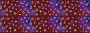 Çiçeğin suluboya çizimlerinin mükemmel deseni. Moda baskısı. Eski model. Raster illüstrasyonu. Suluboya çizim kalıbı. Dekorasyon ve tasarım için güzel desen.