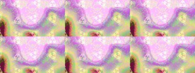 Elle çizilmiş çiçek desenli Raster çizimi. Tekstil, kumaş, ambalaj, hatıra defteri için hoş bir çiçek arkaplanı. Çocuksu tasarım. Tarafsız, bej ve menekşe arkaplanda.