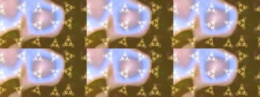 Kar tanesi raster arka planı. Xmas Frost kar taneleri izole edilmiş siluet sembolü. Kış tarafsız, kahverengi ve yeşil noel kar kristal elementi. Raster skeci. Meteoroloji buz koleksiyonu.