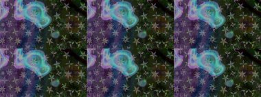 Düz Çiçek Elementleri Tasarımı. Raster illüstrasyonundaki çiçek desenli çizim. Renkli Bahar Teması eskiz kalıbı. Gri renkli çiçekler.