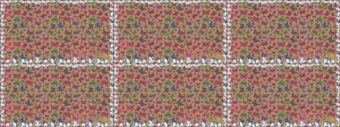 Davetiye, kart ve parmak izi için basit kadınsı bir model. Giysiler için böcek kumaşı klipsleri tekrarlanıyor. Bej ve kahverengi renkli kelebek bezi şablonu. Uçan kelebek keten temalı Raster.