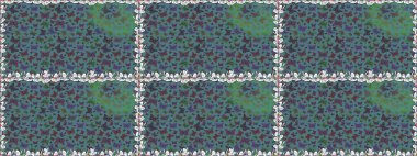 Robot resim. Giysi tasarımı için dekorasyon. Sevimli kelebek mavi ve gri raster desenli.