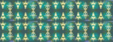 Kış Noel 'inde kar bembeyaz kristal element. Meteoroloji buz koleksiyonu. Raster. Xmas Frost kar taneleri izole edilmiş siluet sembolü. Kar Tanesi raster simgesi arkaplan mavi, yeşil, nötr renk.