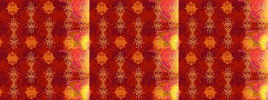 Vadinin çiçekleri kırmızı, turuncu ve sarı renklerde. Çiçeksel çizim kalıbının çizimi.