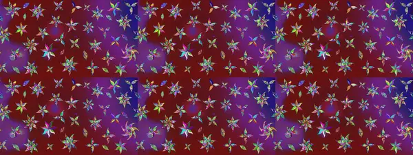 Çiçeğin suluboya çizimlerinin mükemmel deseni. Moda baskısı. Eski model. Raster illüstrasyonu. Suluboya çizim kalıbı. Dekorasyon ve tasarım için güzel desen.