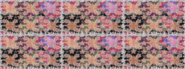 Tarafsız renklerde şirin bir çiçek deseni. Renkli Bahar Temalı Kusursuz Arkaplan. Raster Modaya uygun kumaş deseni. Düz Çiçek Elementleri Tasarımı.