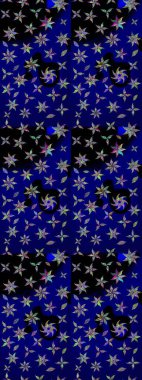 Raster deseni. Çiçekli çiçek deseni, suluboya. Küçük çiçekte güzel bir çiçek deseni..