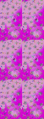 Raster şirin suluboya çiçek desenleri çiziyor. Büyük bir çiçek boyası seti. Kartlar, davetiyeler, tarih kartları ve daha fazlası için kullanılabilir.