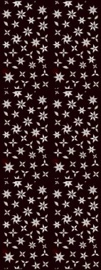 Çiçek deseni. Flower eskiz arka planı. Şatafatlı bahar bahçesi dokusu. Raster illüstrasyonu.