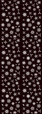 Çiçek desenli eskiz, yaz çiçekleri. Siyah renkli çiçekler. Renkli Bahar Teması eskiz kalıbı. Düz Çiçek Elementleri Tasarımı.