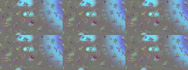 Güzel kumaş deseni. Raster çiçekli arka plan. Renkli Yaz Temalı eskiz kalıbı. Düz Çiçek Elementleri Tasarımı. Yazdır. Güzel çizim şekli..