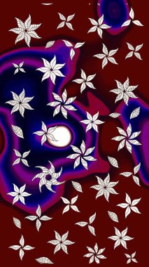 Küçük çaplı çiçeklerdeki basit şirin desenler. Tekstil veya kitap kapakları, imalat, duvar kağıtları, baskı, hediye paketi ve yapıştırma kitabı için çiçek eskizi geçmişi. Raster illüstrasyonu.