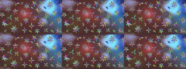 Raster Güzel kumaş deseni. Çiçek arkaplan ile soyut zarafet çizim deseni.