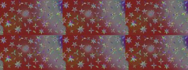 Çiçek arkaplan. Güzel kumaş deseni. Çizim raster deseni.